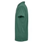 Polo unisex a manica corta in cotone biologico 160 g/m² Ipanema color verde scuro terza vista