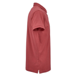 Polo unisex a manica corta in cotone biologico 160 g/m² Ipanema color arancione scuro seconda vista