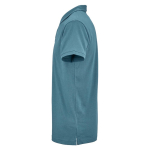 Polo unisex a manica corta in cotone biologico 160 g/m² Ipanema color blu petrolio terza vista