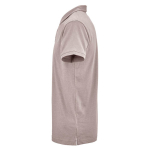 Polo unisex a manica corta in cotone biologico 160 g/m² Ipanema color grigio topo terza vista