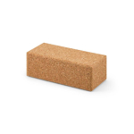 Blocco yoga in sughero antiscivolo per equilibrio e stretching color naturale seconda vista