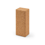 Blocco yoga in sughero antiscivolo per equilibrio e stretching color naturale terza vista