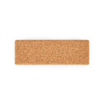 Blocco yoga in sughero antiscivolo per equilibrio e stretching color naturale quarta vista