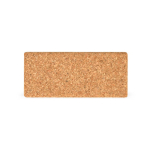 Blocco yoga in sughero antiscivolo per equilibrio e stretching color naturale vista frontale
