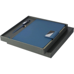 Set taccuino A5 in pelle sintetica con penna e fogli a righe decima vista