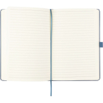 Quaderno A5 con copertina in cartone riciclato e pagine a righe seconda vista