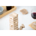 Gioco di abilità con blocchi in legno di pino FSC in sacchetto di cotone ottava vista