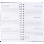 Agenda tascabile con vista settimanale e certificazione FSC® seconda vista