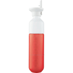 Borraccia in acciaio inox con cannuccia Dopper Original 450 ml color rosso prima vista