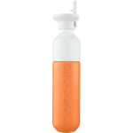 Borraccia in acciaio inox con cannuccia Dopper Original 450 ml color arancione prima vista