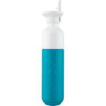 Borraccia in acciaio inox con cannuccia Dopper Original 450 ml color blu bondi prima vista