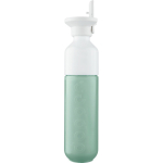 Borraccia in acciaio inox con cannuccia Dopper Original 450 ml color verde chiaro prima vista