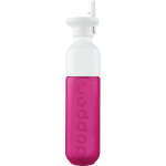 Borraccia in acciaio inox con cannuccia Dopper Original 450 ml color fucsia fluorescente prima vista