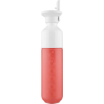 Borraccia in acciaio inox con cannuccia Dopper Original 450 ml color corallo prima vista