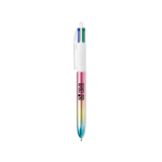 Penna in plastica stile sfumato con inchiostro a 4 colori Gradient BIC® vista area di stampa