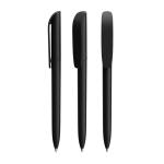 Penna a sfera in plastica con meccanismo a rotazione e inchiostro nero Super Clip Soft BIC® color nero