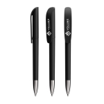 Penna a sfera in plastica ricaricabile con inchiostro nero Super Clip Soft BIC® color nero