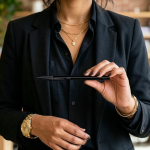 Penna a sfera in metallo ricaricabile con ricariche e scrittura nera Cristal® Re’New Black BIC®