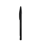 Penna a sfera in metallo ricaricabile con ricariche e scrittura nera Cristal® Re’New Black BIC® vista area di stampa