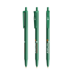 Penna a sfera in plastica con meccanismo a scatto e inchiostro blu Clic Stic BIC® color verde
