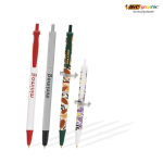 Penna a sfera in plastica con meccanismo a scatto e inchiostro blu Clic Stic BIC®
