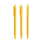 Penna a sfera in plastica con meccanismo a scatto e inchiostro nero Clic Stic BIC® color giallo