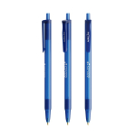Penna a sfera in plastica con corpo in gomma Softfeel® e inchiostro nero BIC®