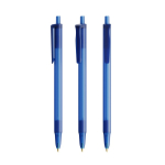 Penna a sfera in plastica con corpo in gomma Softfeel® e inchiostro nero BIC®