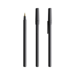 Penna a sfera in plastica dal design classico con scrittura nera Round Stic BIC® color nero