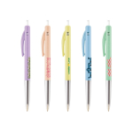 Penna a sfera in plastica retrattile ed ergonomica con inchiostro blu BIC®