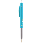 Penna a sfera in plastica retrattile ed ergonomica con inchiostro blu BIC®