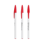 Penna a sfera in plastica con cappuccio classico e inchiostro nero Style BIC® color rosso