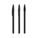 Penna a sfera in plastica con cappuccio classico e scrittura blu Style BIC® color nero