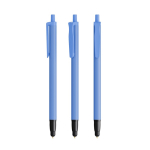 Penna a sfera in plastica con puntatore touch e inchiostro blu Clic Stic BIC® color blu