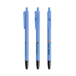 Penna a sfera in plastica con puntatore touch e inchiostro blu Clic Stic BIC® color blu