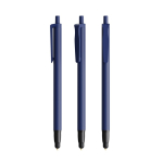 Penna a sfera in plastica con funzione touch e scrittura nera Clic Stic BIC® color blu mare