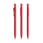 Portamine in plastica ricaricabile con gomma e 2 mine incluse da 0,7 mm BIC® color rosso