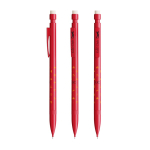 Portamine in plastica ricaricabile con gomma e 2 mine incluse da 0,7 mm BIC® color rosso