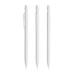 Portamine in plastica ricaricabile con gomma e 2 mine incluse da 0,7 mm BIC® color bianco