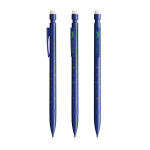 Portamine in plastica ricaricabile con gomma e 2 mine incluse da 0,7 mm BIC® color blu mare