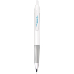 Penna in plastica retrattile con inchiostro nero Intensity® Gel Clic BIC® color bianco