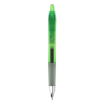 Penna in plastica retrattile con inchiostro nero Intensity® Gel Clic BIC® color verde trasparente
