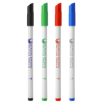 Pennarello cancellabile in plastica prodotto nell’UE con inchiostro nero a tratto fine BIC® vista posteriore