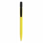 Penna a sfera BIC® con fusto 100% biodegradabile e inchiostro blu color giallo