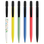 Penna BIC® in materiale 100% biodegradabile con inchiostro nero color nero