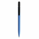 Penna BIC® in materiale 100% biodegradabile con inchiostro nero color blu