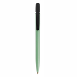 Penna BIC® in materiale 100% biodegradabile con inchiostro nero color verde