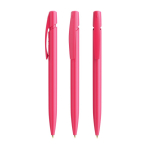 Penna a sfera in plastica con clip personalizzabile e inchiostro blu BIC® color rosa