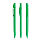 Penna a sfera in plastica con clip personalizzabile e inchiostro blu BIC® color verde tropicale