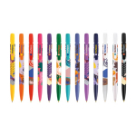 Penna a sfera in plastica con impugnatura ergonomica e inchiostro nero BIC®